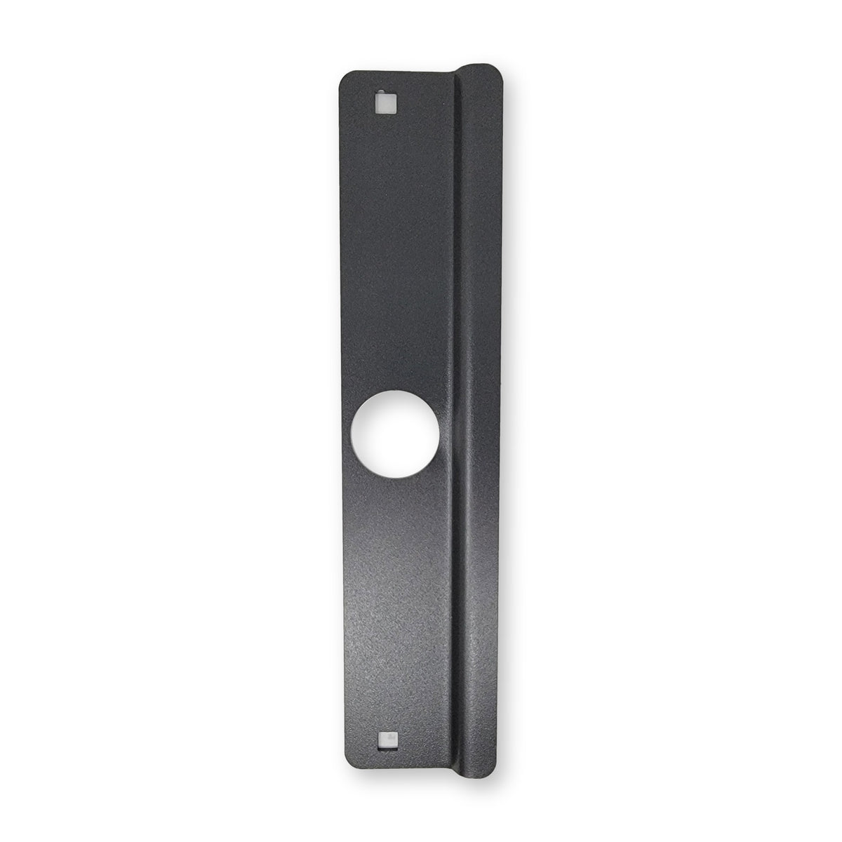 Latch-Gard LG160D latch guard, 2-5/8 x 12 in, Duronodic dark bronze finish, front view