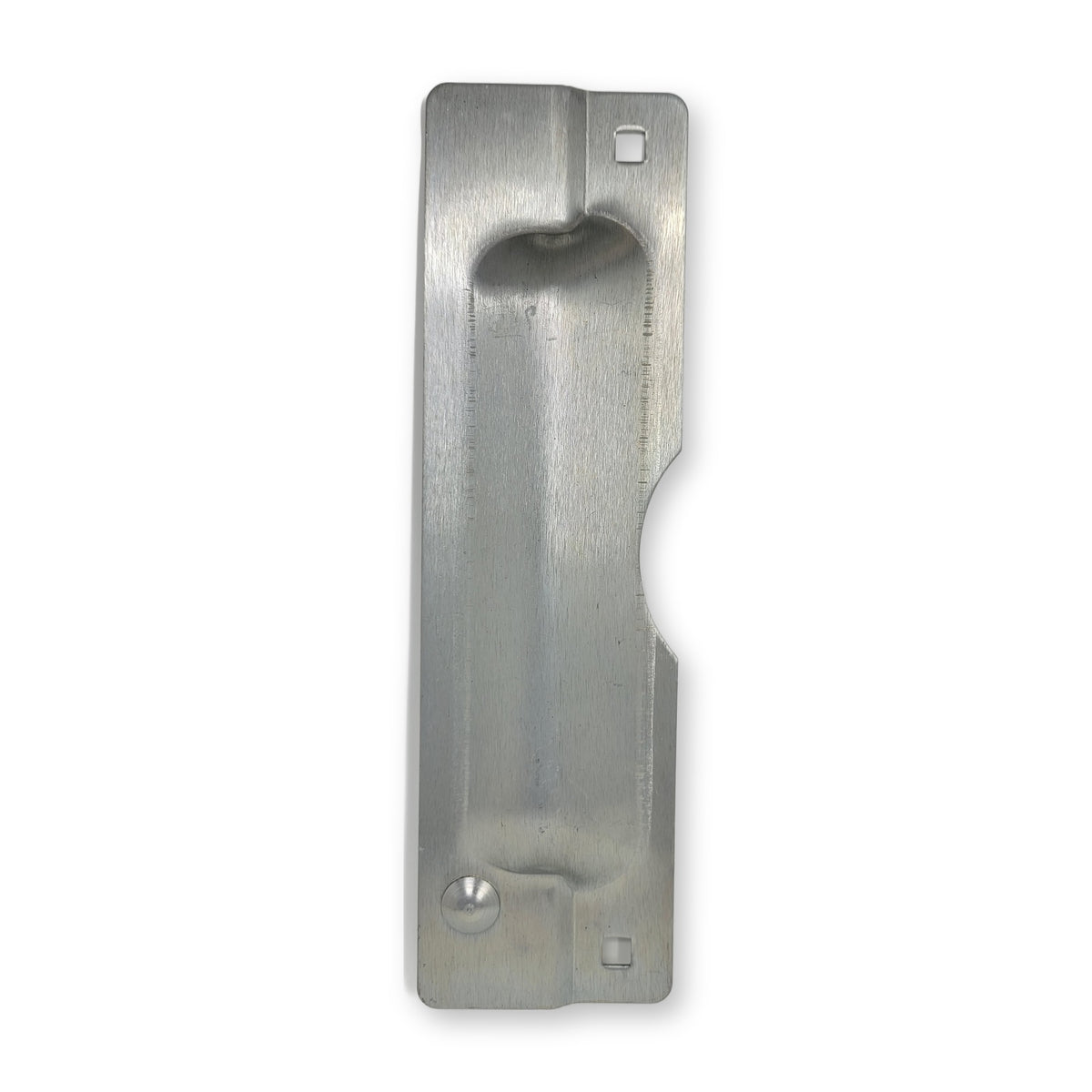 Latch-Gard LG110ZSF latch guard, 3 x 11 in, zinc plated finish, front view