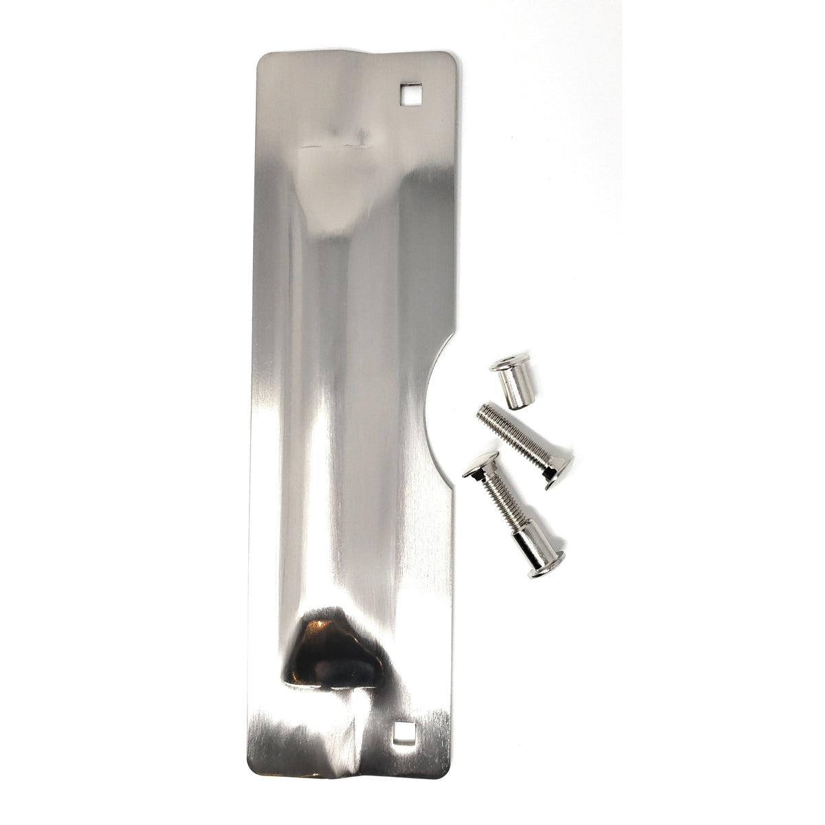 LATCHPROTECTOR LP212 latch guard, 3 x 11 in, zinc plated finish, front view