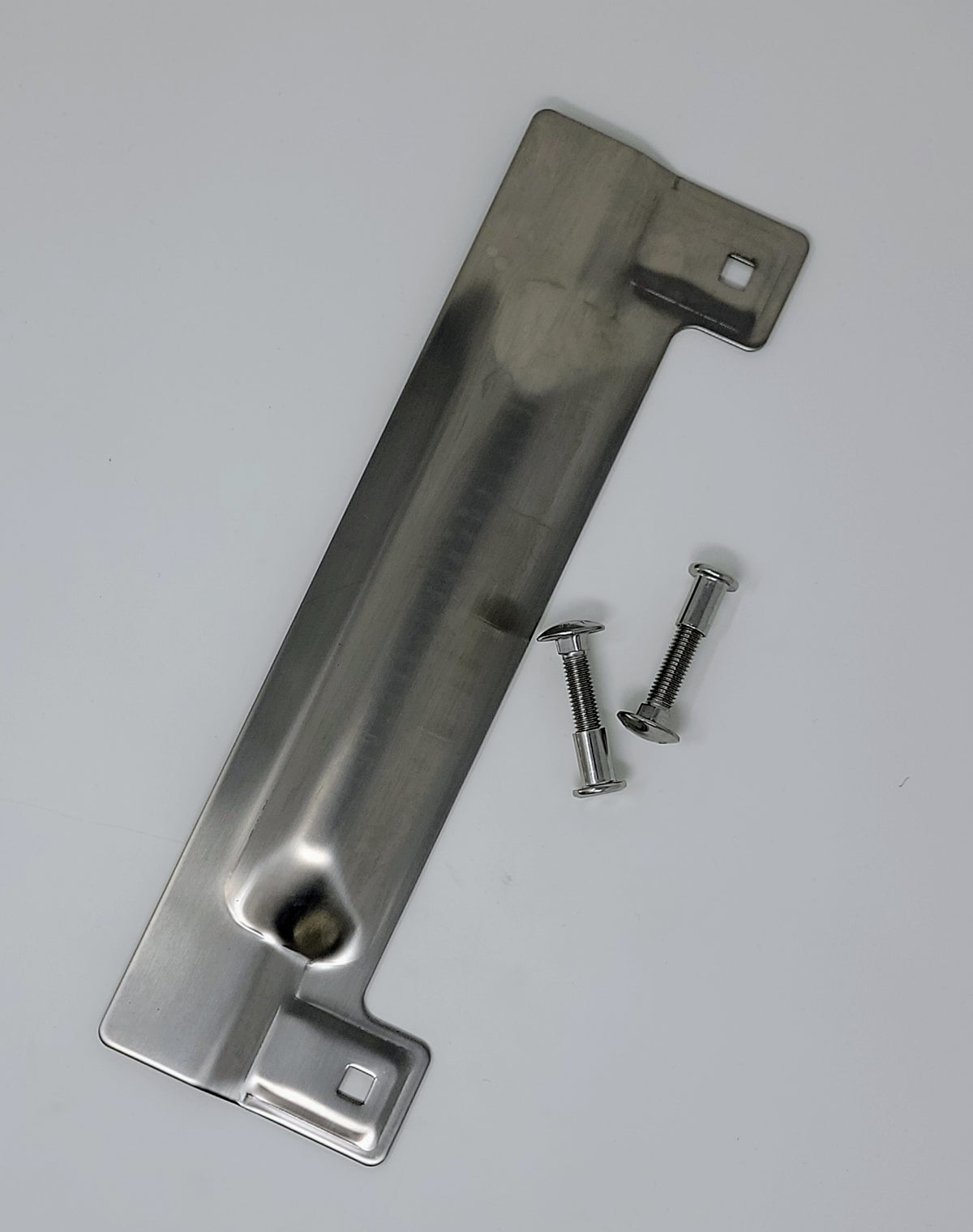 LATCHPROTECTOR LP225 stainless latch guard plate with fastener bolts