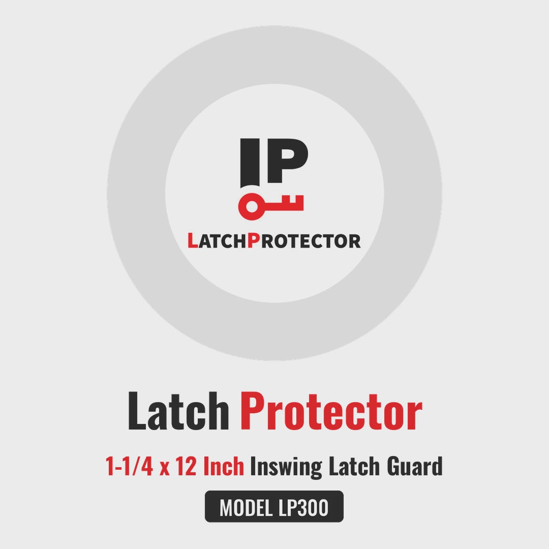 LATCHPROTECTOR LP300 latch guard product video: dimensions, features and installation