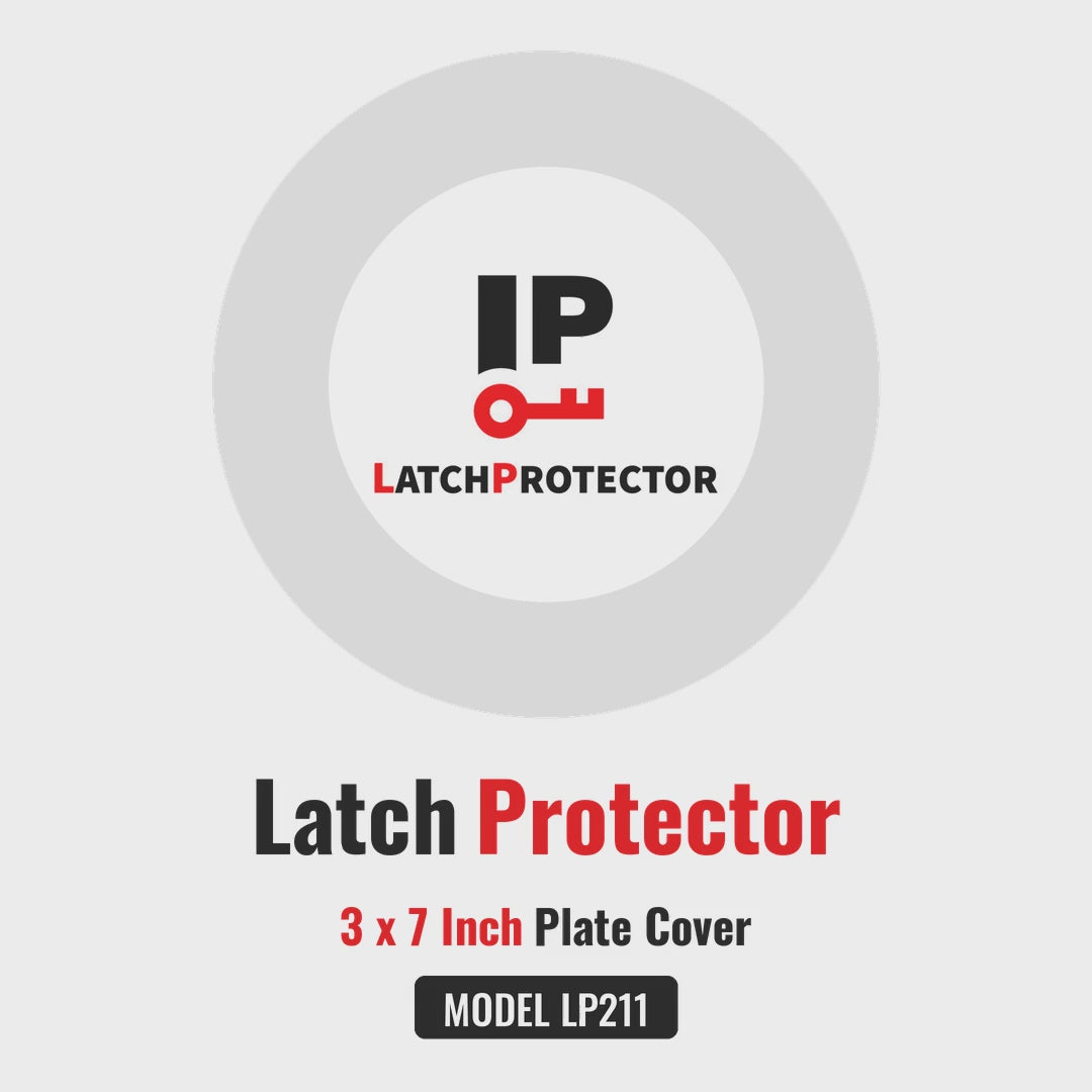 LATCHPROTECTOR LP211 latch guard product video: dimensions, features and installation