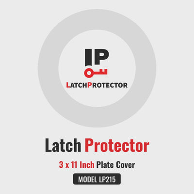 LATCHPROTECTOR LP215 latch guard product video: dimensions, features and installation