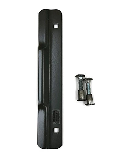 Latch Guard LG130D Door Latch Protection Plate 1-3/4" x 10" for Out Swinging Doors, 12 Gauge Steel, Duronodic Finish