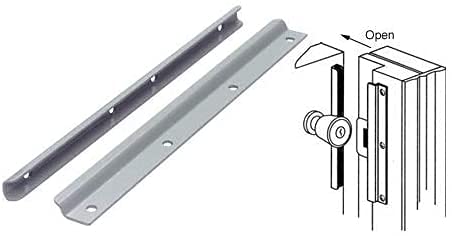 LATCHPROTECTOR LATCHPROTECTOR in-Swing Latch Guard LP300 12inch Steel, Gray Painted