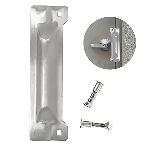 LATCHPROTECTOR LP215 latch guard, 3 x 11 in, zinc plated finish, front view