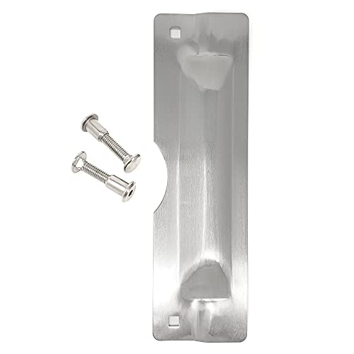 (3" x 11") Latch Protector with Cut Out zinc LP212 Latch Guard