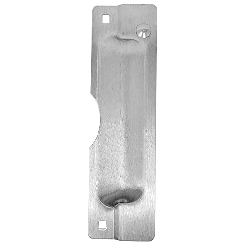 Latch Gard 3 inch x 11 inch LG110ZSF Latch Guard Security Plate with Door jamb pin Cut Out with Special Flush Fasteners